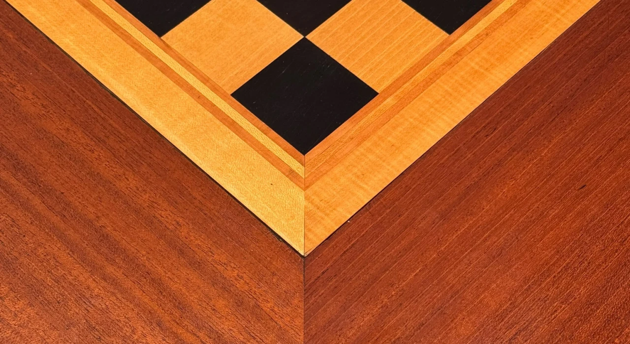 Vienna Secession Chess Table or Game Table, 1900s